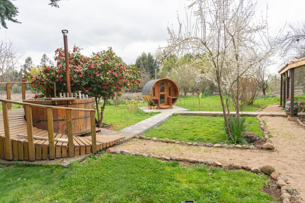 La Casa De Adobe Natural Y Mas Bulnes Eksteriør billede
